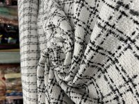 Coco Boucle Weis/Schwarz