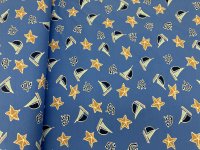 Jersey Anker und Segel Blau