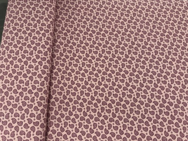 Jersey Paisley Rosa