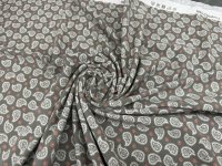 Jersey Paisley Olive