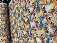 Sweat Stoff Eule Digital Druck