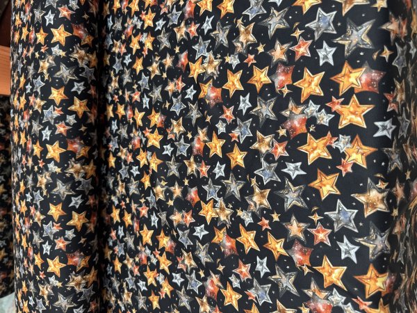 Sweat Stoff Stars Digital Druck