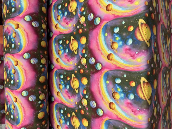 Sweat Stoff Planet Digital Druck