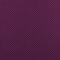 Baumwolle little dots purple