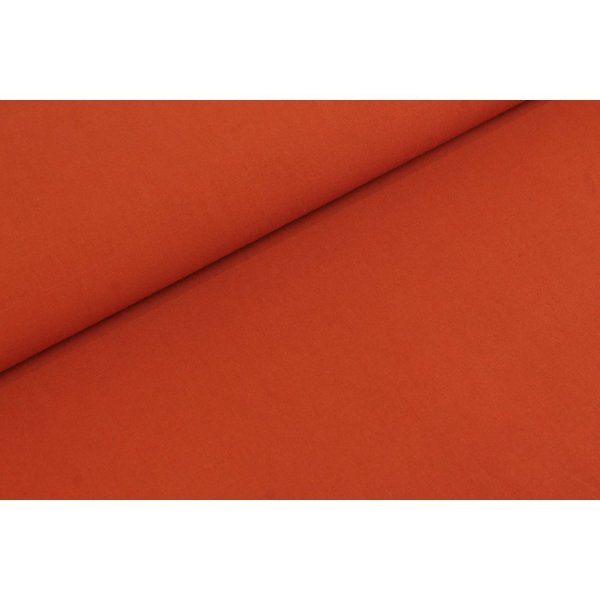 Uni Baumwolle Copper Orange