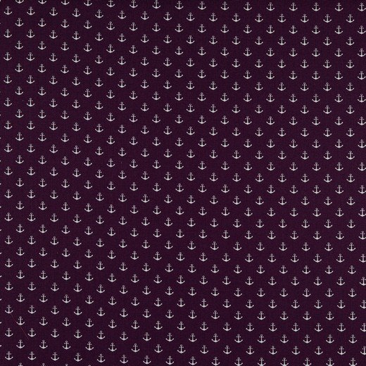 Baumwolle Anker Purple