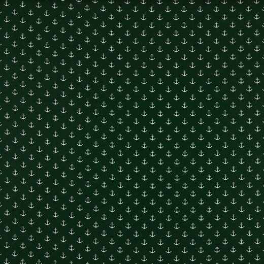 Baumwolle Anker Dark Green