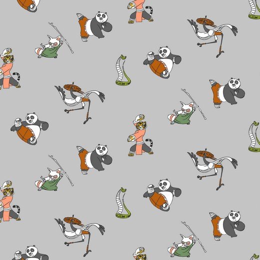 Baumwolle Kung Fu Panda