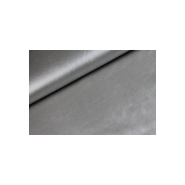 Lederimitat Silver