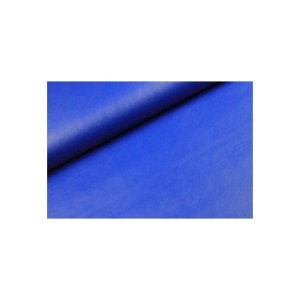 Lederimitat Kobalt