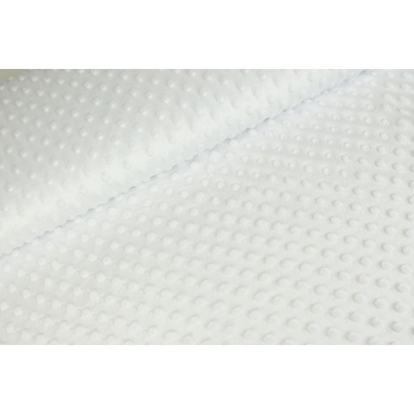 Minky Fleece White
