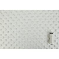 Minky Fleece White