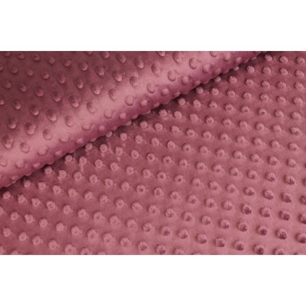 Minky Fleece Dark Old Rose