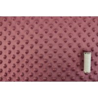 Minky Fleece Dark Old Rose