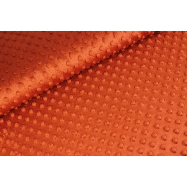 Minky Fleece Copper Orange