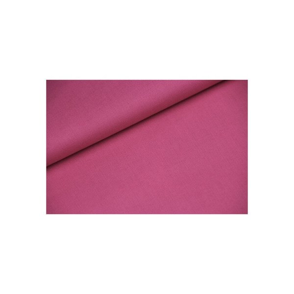 Uni Baumwolle Fuchsia
