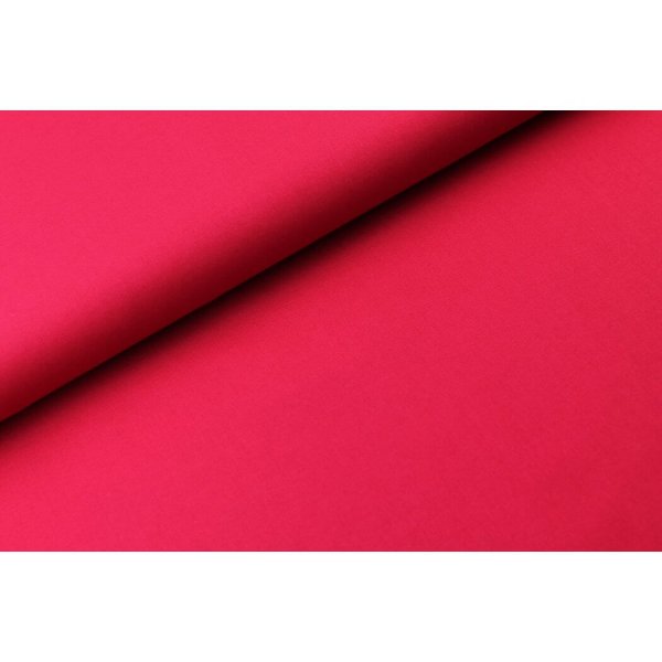 Uni Baumwolle Dark Fuchsia