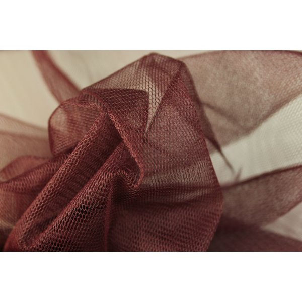 T&uuml;ll Uni Burgundy